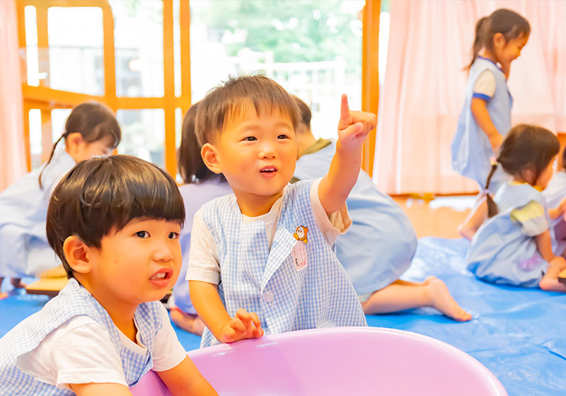 設定保育(外遊び・お散歩・季節のあそびなど)